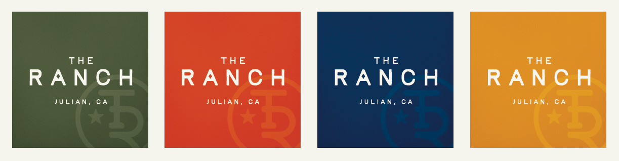 Logo over Colors